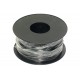 EQUIPMENT WIRE Ø0,6mm BLACK 100m roll