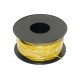 EQUIPMENT WIRE Ø0,6mm YELLOW 100m roll