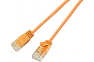 CAT6 OHUT VERKKOKAAPELI U/UTP 5m oranssi