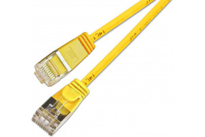 CAT6 OHUT VERKKOKAAPELI U/FTP 3m keltainen