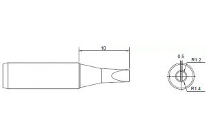 T990-D24 JUOTOSKÄRKI TALTTA 1.2mm