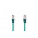 CAT6 PATCH CABLE SHIELDED S/FTP 0,5m green