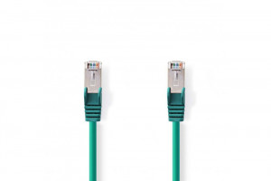 CAT6 PATCH CABLE SHIELDED S/FTP 0,5m green