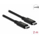 DELOCK 86980 USB4 20 Gbps Cable 2 m