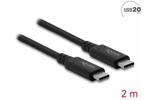 DELOCK 86980 USB4 20 Gbps Cable 2 m