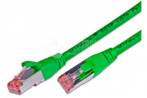 CAT6 PATCH CABLE SHIELDED S/FTP 4m green