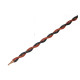 Twisted pair cable 2x0,25mm2 red/black