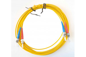 SINGLEMODE ST-ST DUPLEX PATCHCORD 5m