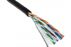 CAT5 SUOJATTU ETHERNET-KAAPELI ULKOKÄYTTÖÖN