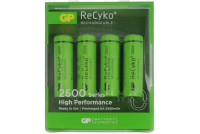 AA-BATTERY NiMH 1,2V 2500mAh 4pcs