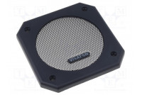 Loudspeaker grille 114x114x9mm