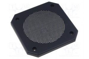 Loudspeaker grille 114x114x9mm