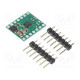 DC-motor driver 100kHz PWM 1.1A Uin mot: 4.5÷37V Uin log: 5.5V