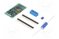 DC-motor driver 21.77kHz analog,RC,TTL,USB 12A Uin log: 3.3V