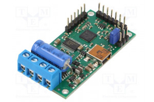 DC-motor driver 21.77kHz analog,RC,TTL,USB 30A Uin log: 3.3V