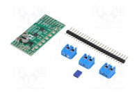 DC-motor driver 50kHz PWM Icont out per chan: 1.7A 4.5÷36V