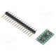 DC-motor driver DRV8835 250kHz PWM 1.2A Uin mot: 2÷11V Ch: 2