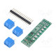 DC-motor driver DRV8835 250kHz PWM 1.2A Uin mot: 2÷11V Ch: 2