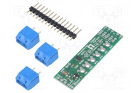 DC-moottorin ohjain DRV8835 250kHz PWM 1,2A Umot.-tulo: 2÷11V