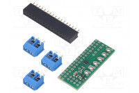 DC-moottorin ohjain DRV8835 250kHz PWM 1,2A Umot.-tulo: 2÷11V