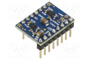 DC-motor driver Motoron I2C Icont out per chan: 1.6A Ch: 2