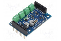 DC-motor driver Motoron I2C Icont out per chan: 1.7A Ch: 3