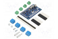 DC-motor driver Motoron I2C Icont out per chan: 1.7A Ch: 3