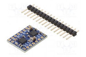 DC-motor driver Motoron I2C Icont out per chan: 1.8A Ch: 2