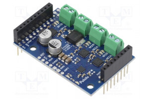 DC-motor driver Motoron I2C Icont out per chan: 2A Ch: 3