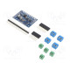 DC-motor driver Motoron I2C Icont out per chan: 2A Ch: 3