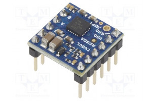 DC-motor driver Motoron UART Icont out per chan: 2.2A Ch: 1