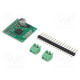 DC-motor driver TB9051FTG 20kHz PWM 2.6A Uin mot: 4.5÷28V