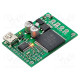 DC-motor driver VNH2SP30 20kHz PWM 12A Uin mot: 6÷16V Ch: 1