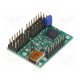 Servo controller USB-UART Ch: 12 279x361mm 5÷16VDC 1÷333Hz