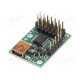 Servo controller USB-UART Ch: 6 216x305mm 5÷16VDC 33÷100Hz