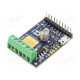 Stepper motor controller DRV8825 analog,I2C,PWM,RC,TTL,USB