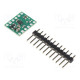 DC-motor driver 100kHz 1.7A Uin mot: 1.8÷22V Uin log: 1.8÷5V