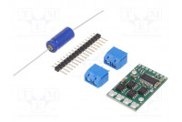 DC-moottorin ohjain 40kHz PWM 9A Umot.-tulo: 5,5÷50V Ch: 1