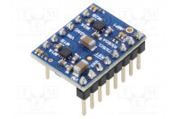 DC-motor driver Motoron UART Icont out per chan: 1.6A Ch: 2