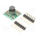 Converter: step up Uout: 5V Uin: 1.3÷5V 90÷95% 15.2x15.2mm 4A