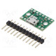 Accessories: power multiplexer 1.5A Ch: 2 pin header,USB green