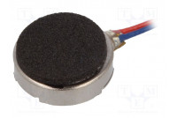 Motor: DC vibration 2.4÷3.5VDC 120mA 10x3.4mm 14500rpm