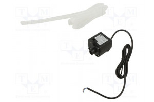 Moottori: DC vesipumppu 6÷18VDC 280÷600l/h 0,8÷20W