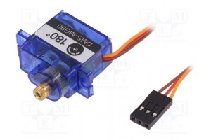 Moottori: servomekanismi 4,8÷6VDC micro analoginen metalli