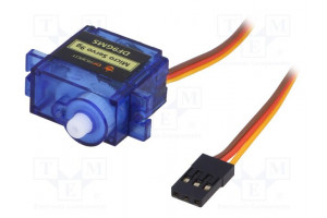 Motor: servo 4.8÷6VDC micro analogue 22x12.5x29.5mm polyamide