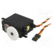 Motor: servo 4.8÷6VDC standard analogue 40.6x19.8x36.6mm 180°