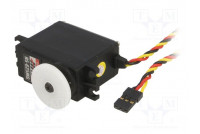 Motor: servo 4.8÷6VDC standard analogue 40.6x19.8x36.6mm 180°