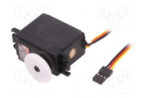 Motor: servo 4.8÷6VDC standard analogue 41x20x36.5mm 180° JR