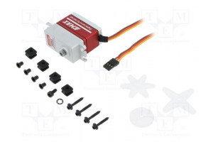 Motor: servo 4.8÷6VDC standard digital 40x20x38.4mm metal