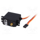 Motor: servo 4.8÷7.2VDC standard analogue 54.5x20x47.5mm 180°